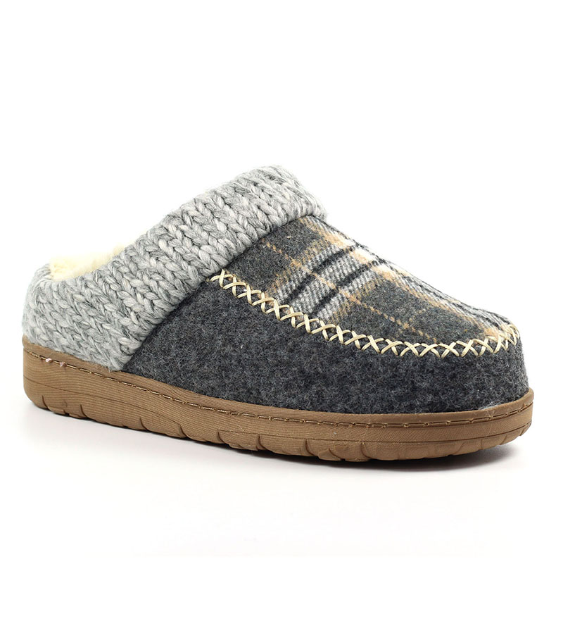 Emblaze Slipper - Grey