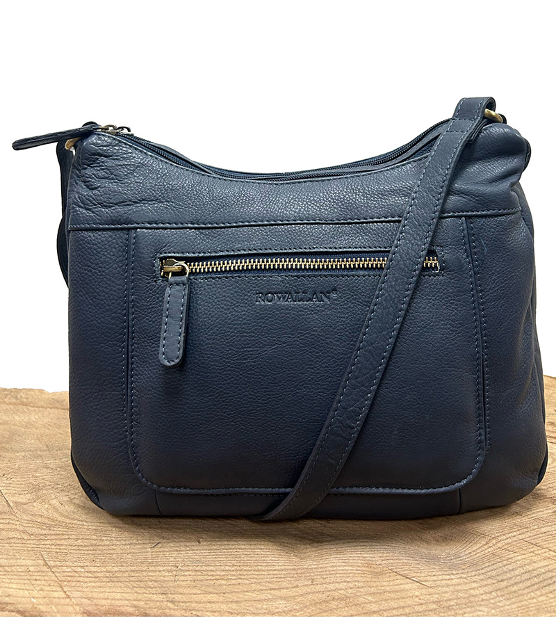 Bleasdale Zip Top Bag - Navy