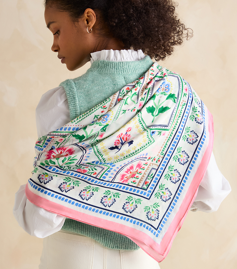 Middleton Square Scarf - Floral