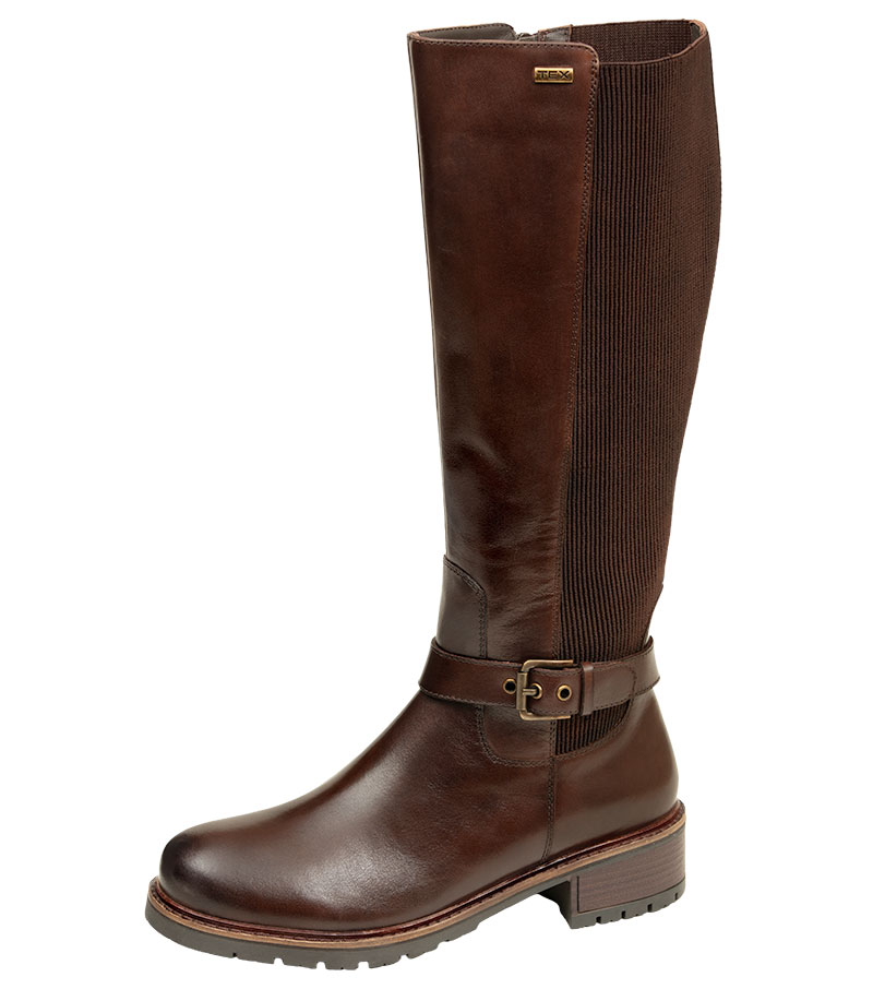 Ladybank Long Boot - Chestnut