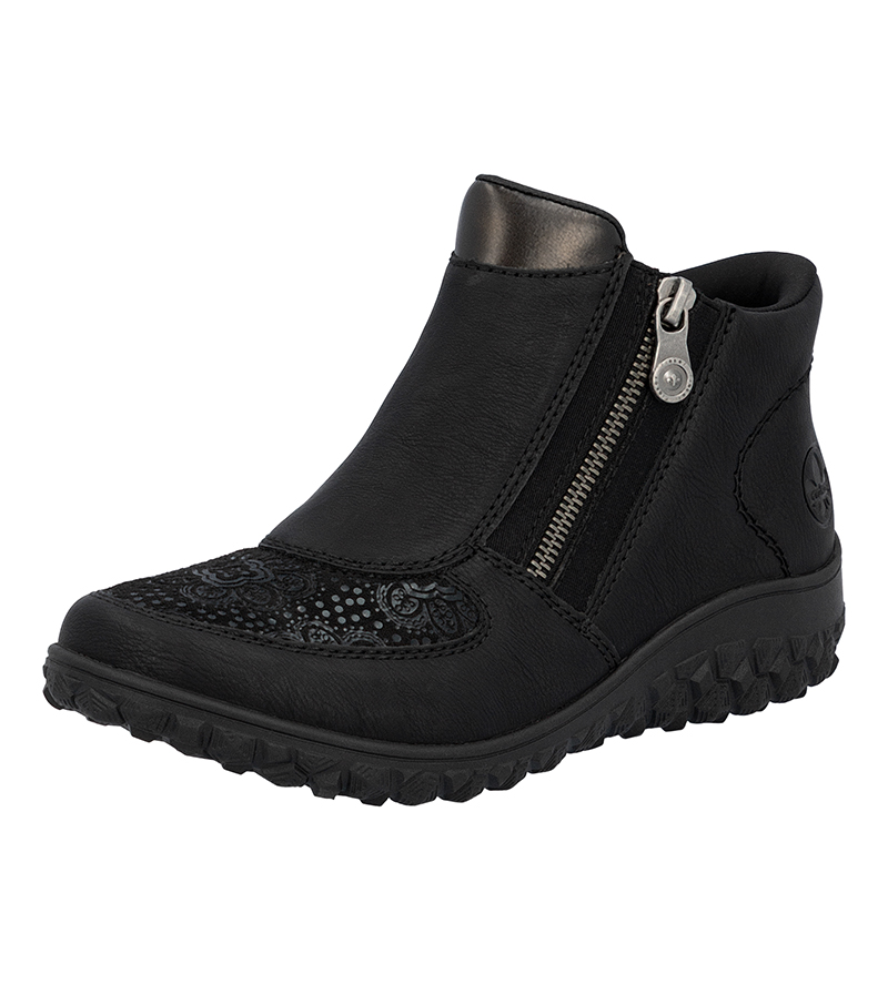 Side Zip Boot - Black