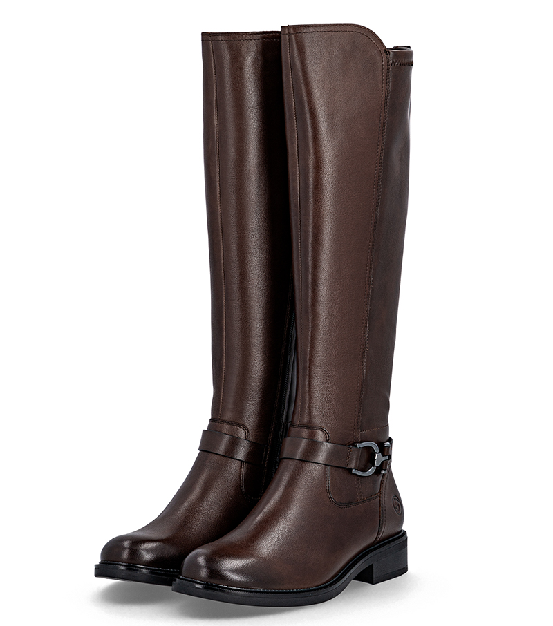 Knee Length Boot - Brown