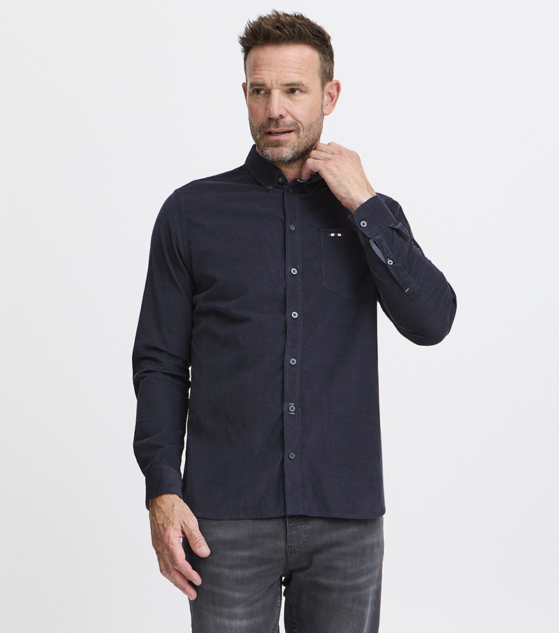 Sten Corduroy Long Sleeve Shirt - Salute