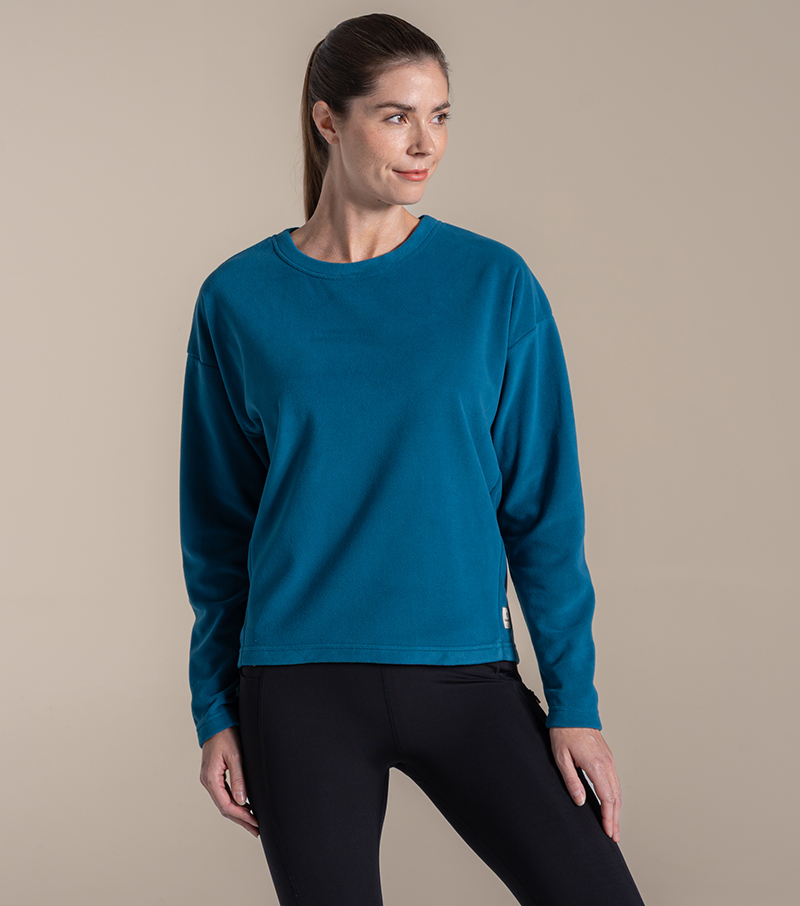 Miska Crew Neck - Porcelain Blue