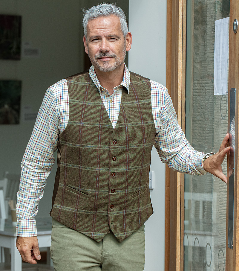 Roxburgh Dress Waistcoat - Bracken