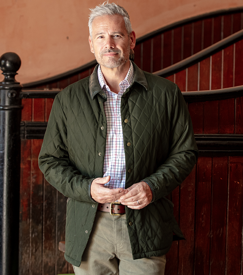 Lochore Quilted Jacket - Forest