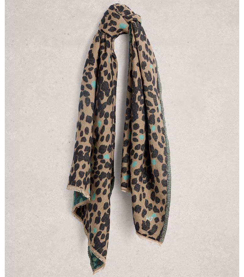 Selma Midweight Scarf - Natural Multi