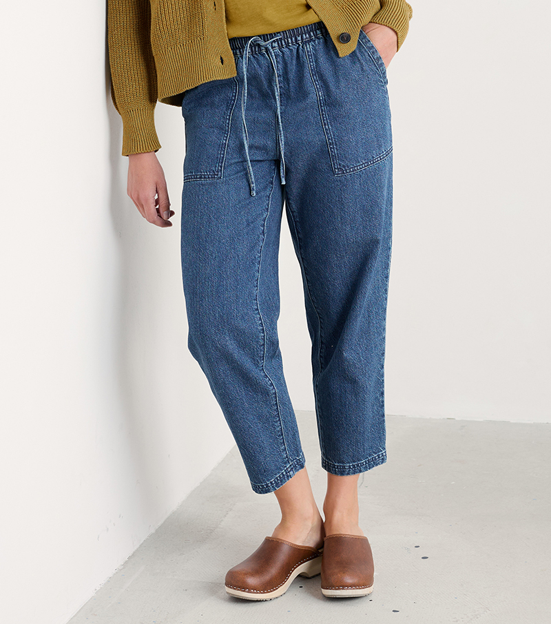 Sholl Trouser Regular - Mid Wash