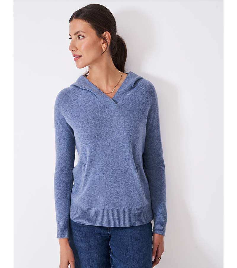 Harmony Karla Hoodie - Seablue