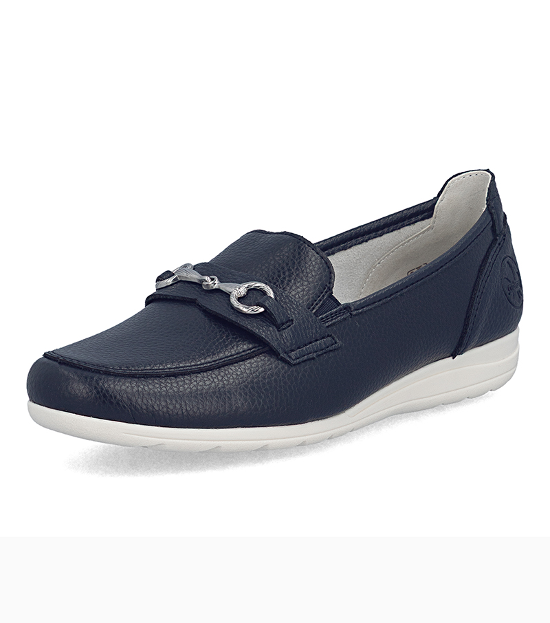 Ladies Slip On Shoe - Navy