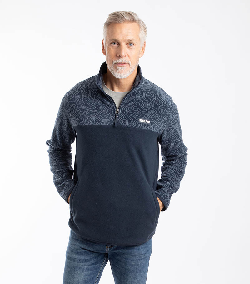 Gilbert 1/4 Zip Microfleece - D323ny