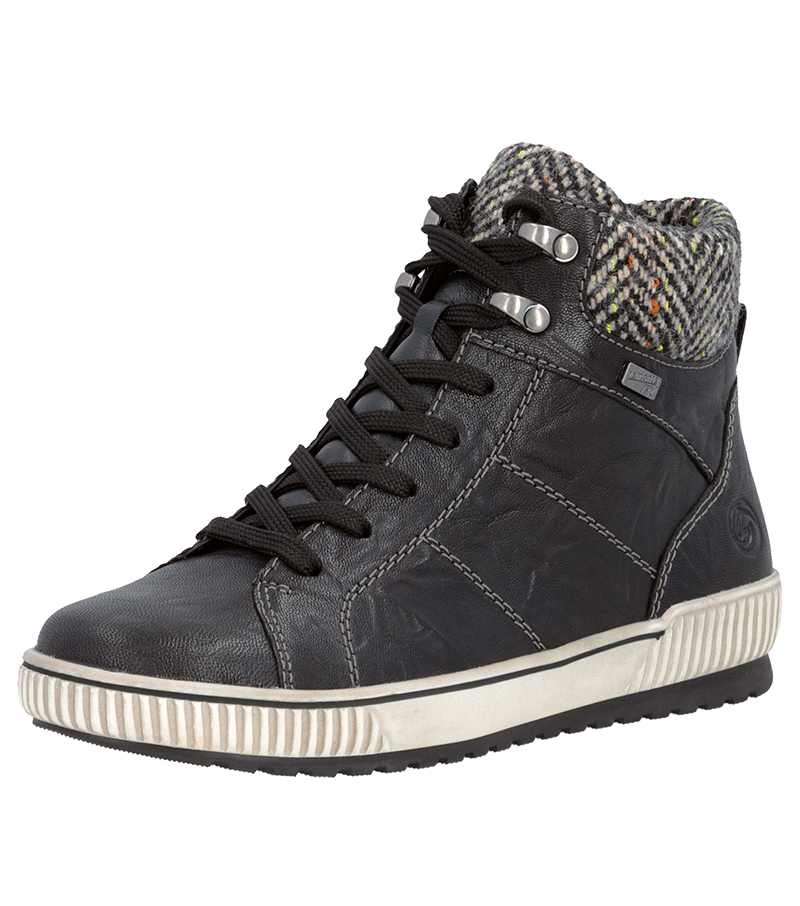Lace Up Boot - Black