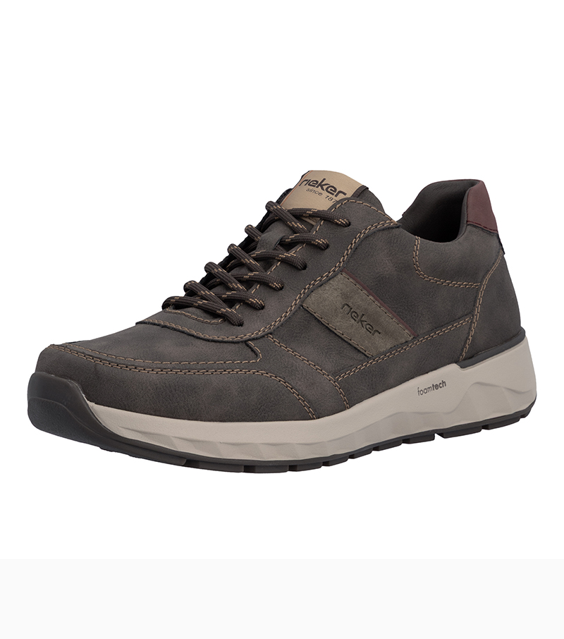 Side Zip Trainer - Grey