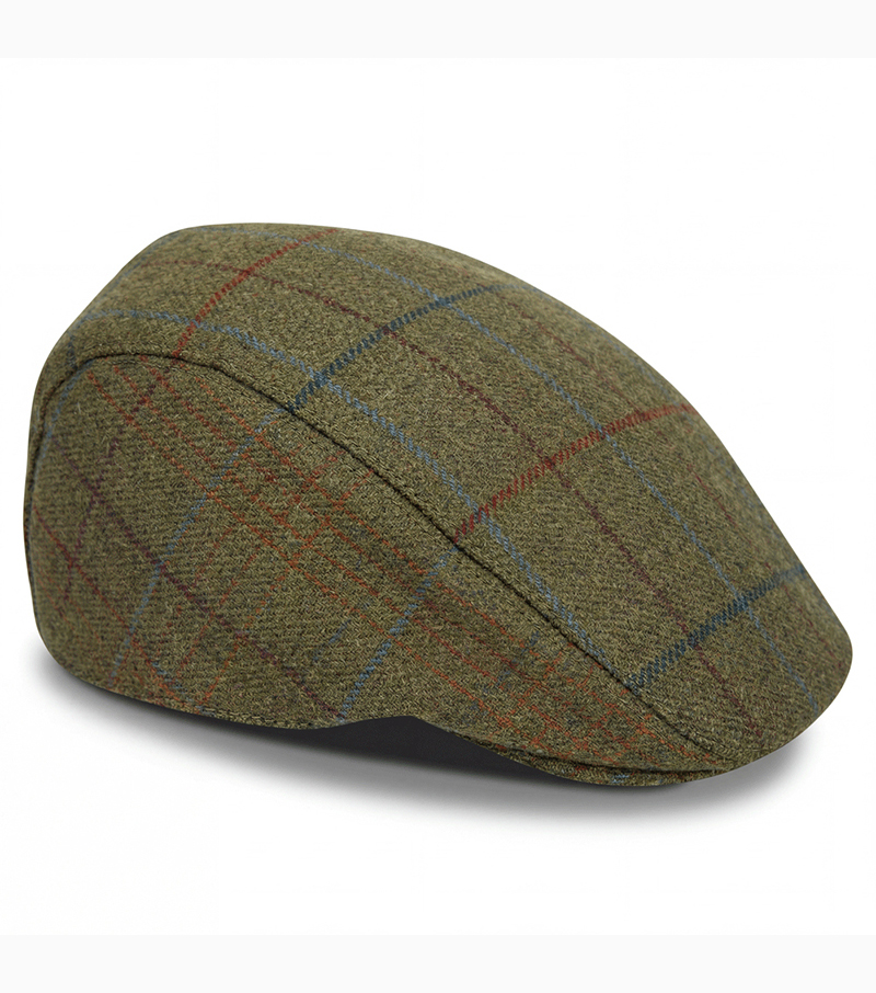 Kingussie Tweed Hat - Green/Blue