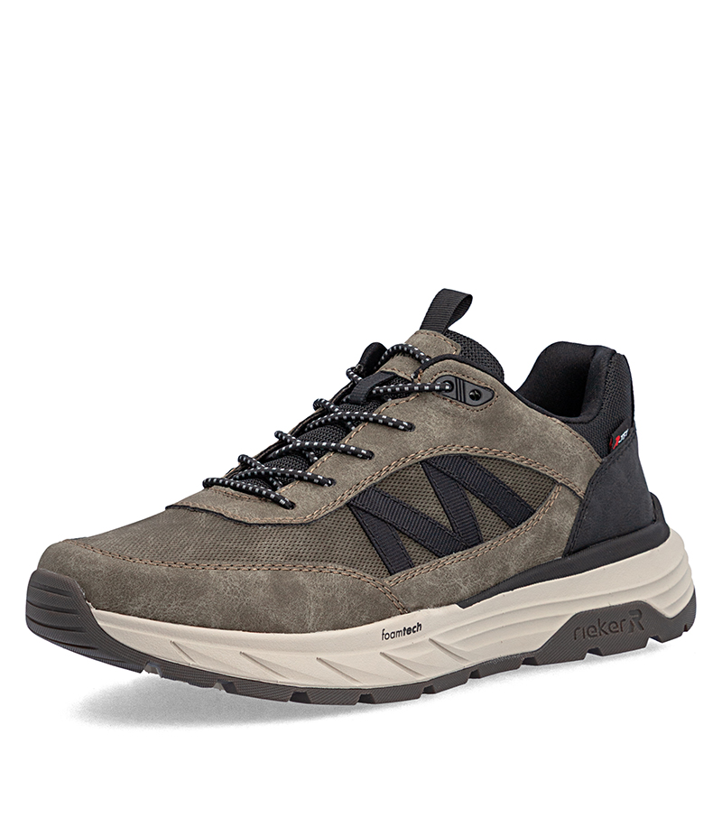 Lace Up Trainer - Grey