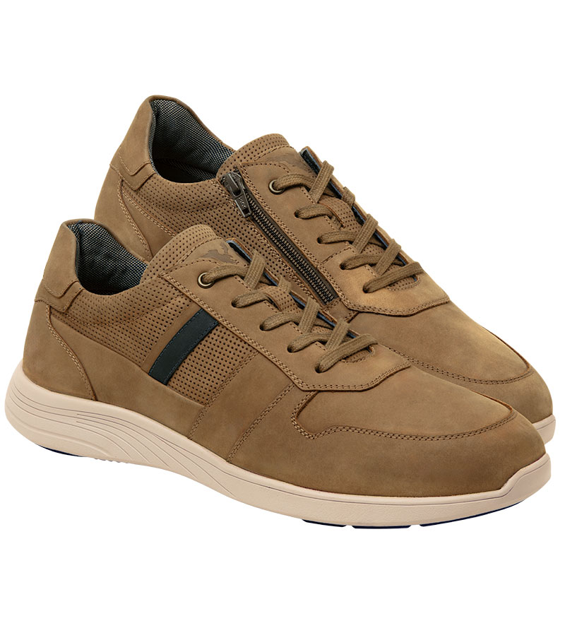 Stewarton Casual Shoe - Sand Nubuck (Tan)