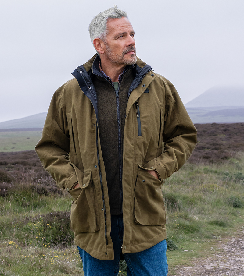Torness Trilaminate 3-in Jacket - Olive