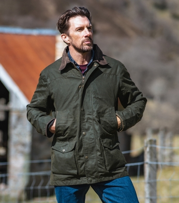 Waterproof Tweed Field Coat - Tummel