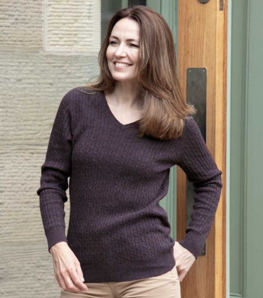 Lauder Cable Pullover