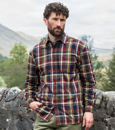 Arran Fleece-Lined Cotton Shirt