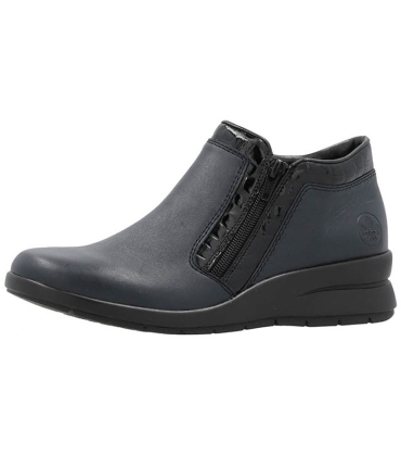 Rieker Ladies Side Zip Boot