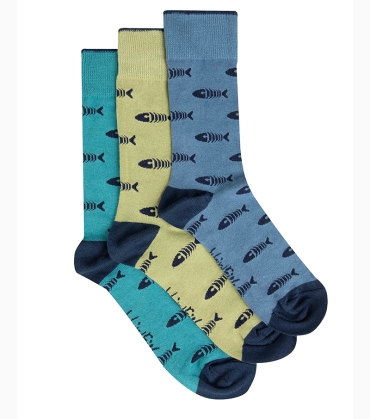 Ronan Branded Bones Sock 3 Pack