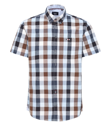 FQ Scoot Check Short Sleeve Shirt