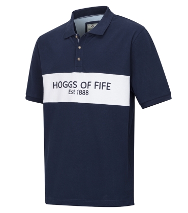 Stewart Block Pique Polo