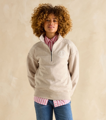 Racquet Zip Neck Pullover