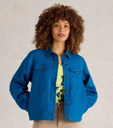 Camille Linen Jacket