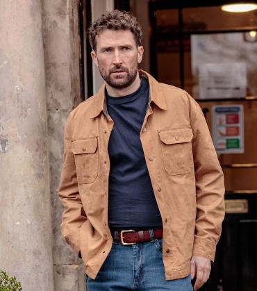 Huntly Waxed Canvas Overshirt