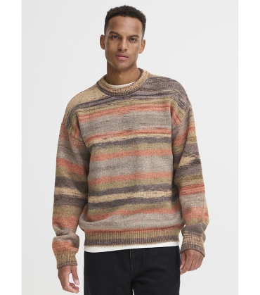 Bhbirger Stripe Crew Neck Jumper