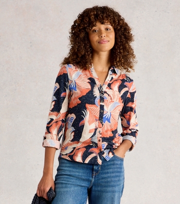 Annie Printed Sparkle Shirt