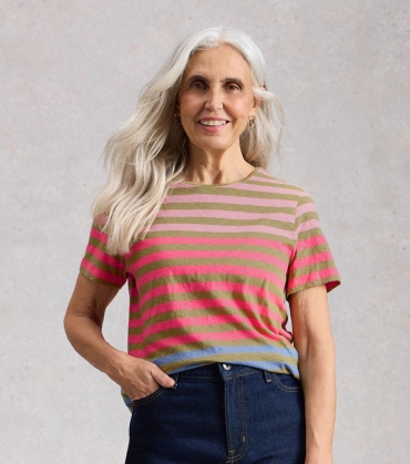 Abbie Stripe Tee