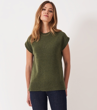 Harmony Crew Neck Knitted Vest