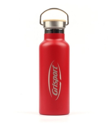 Bamboo Top Vacuum Bottle