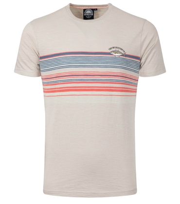 Cody Stripe Printed Tee