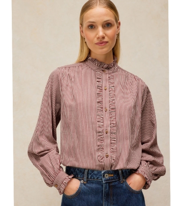Frill Neck Shirt