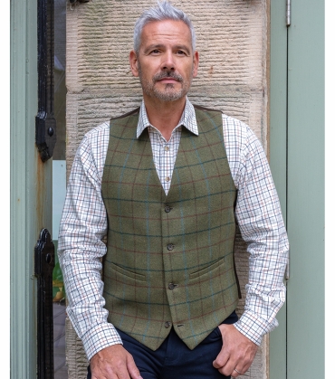 Kingussie Tweed Dress Waistcoat