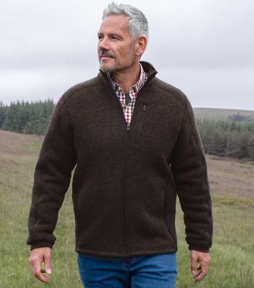 Gairloch Knit Fleece Lined Jacket