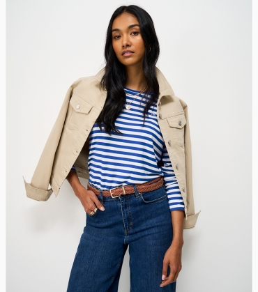 Super Soft Stripe Crew