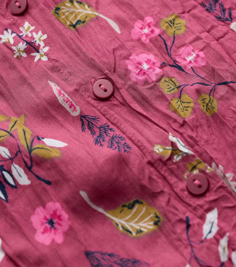 Larissa Shirt - Floral Study Rosa