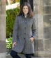 Checked Wool Coat - 