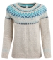 Arina Fair Isle Jumper - Chalk