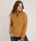 Beyonce Eco 1/4 Zip Fleece - Caramel