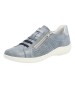 Womens Side Zip Trainer - Blue