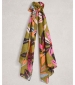 Callie Printed Scarf - Green Multi