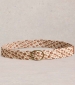 Leather Weave Belt - Mid Tan