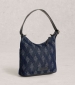 Mini Sophia Jacquard Crossbody - Dark Blue