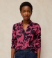 Annie Jersey Shirt - Pink Multi